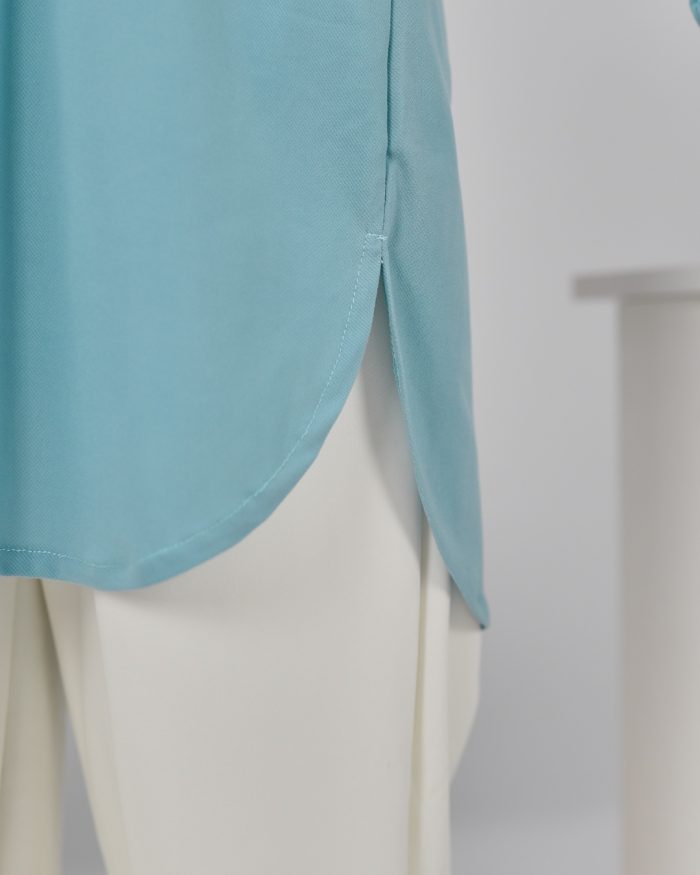 Blouse Laiqa - Powder Blue - Image 5