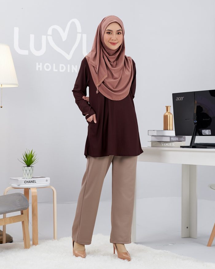 Blouse Luv Lia 2.0 - Brunette - Image 2