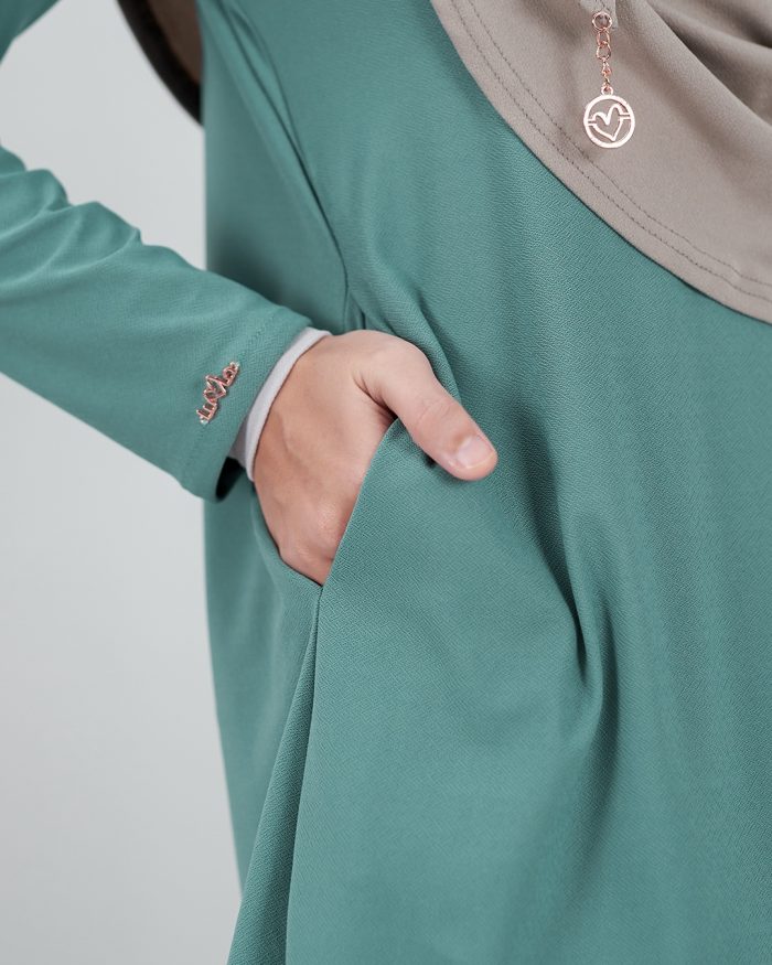 Blouse Luv Lia 2.0 - Teal Green - Image 4