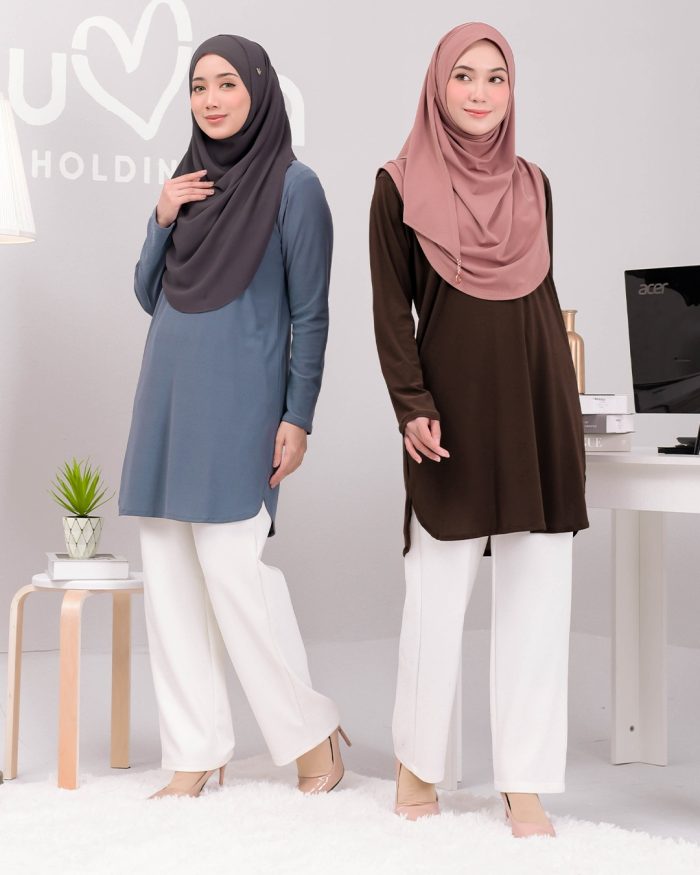 Blouse Laiqa - Midnight Blue - Image 5