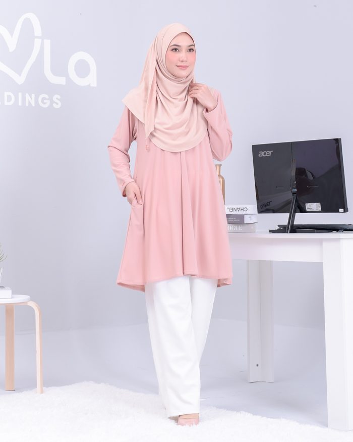 Blouse Lavina 2.0 - Apricot Blush - Image 5