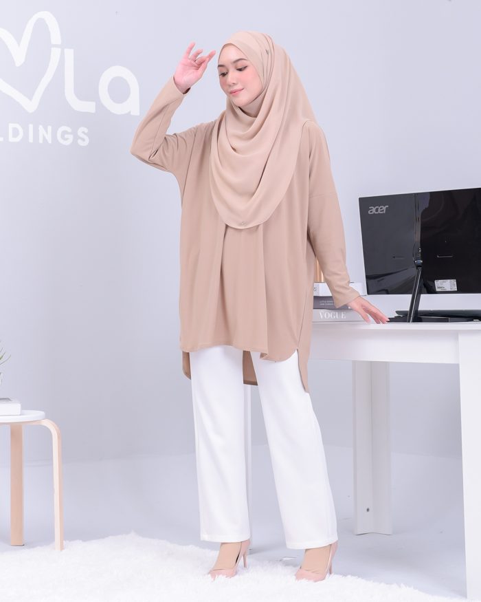 Blouse Laira - Beige - Image 3