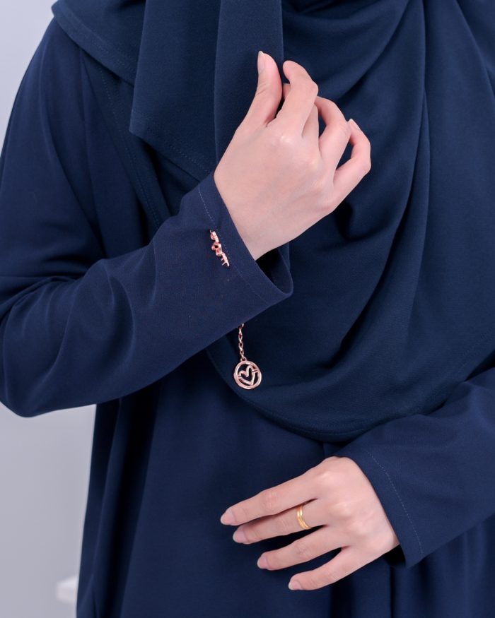 Blouse Laira - Navy Blue - Image 4