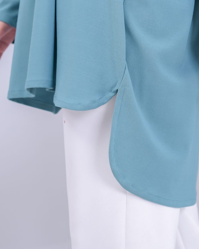 Blouse Laira - Turquoise - Image 6