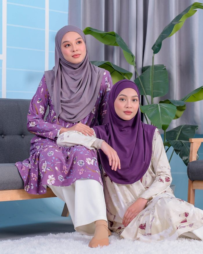 Tunic Ruffle Lendra - Petal Purple - Image 5