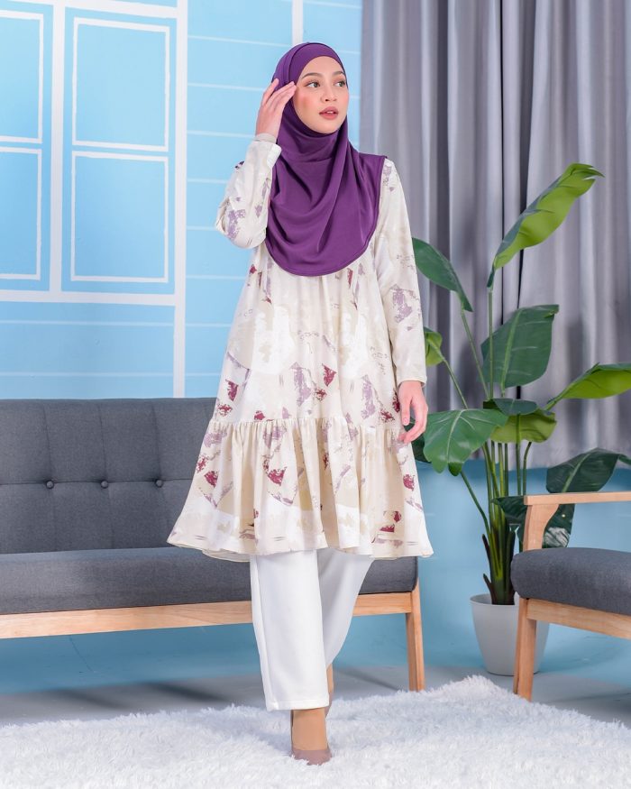 Tunic Ruffle Lendra - Smooth Gardenia - Image 2