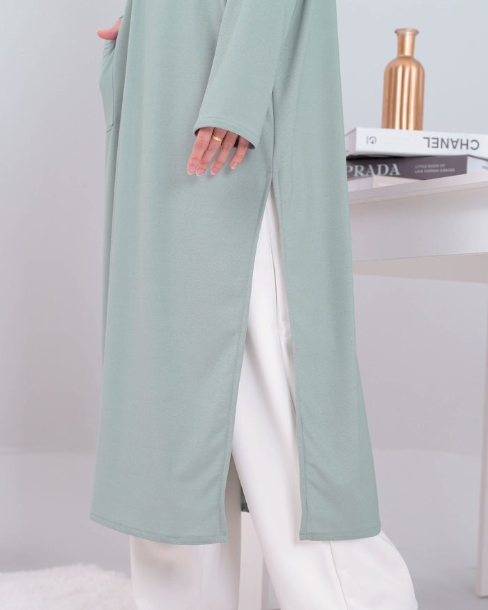 Tunic Leanne 2.0 - Minty Gray - Image 5