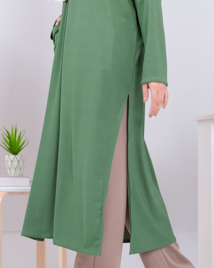 Tunic Leanne 2.0 - Basil Green - Image 4