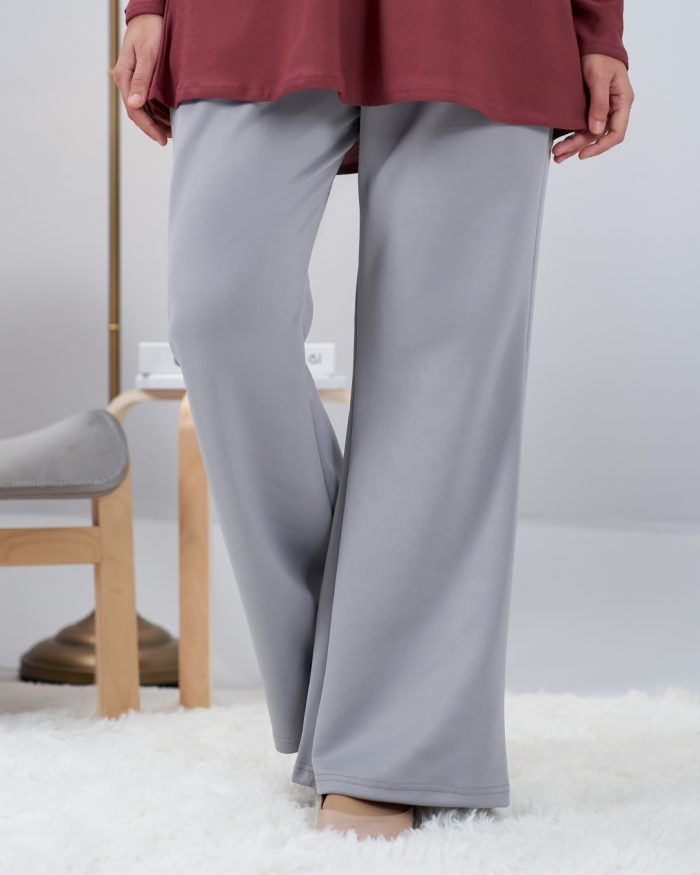 Pants Bootcut Lisha - Light Grey - Image 2