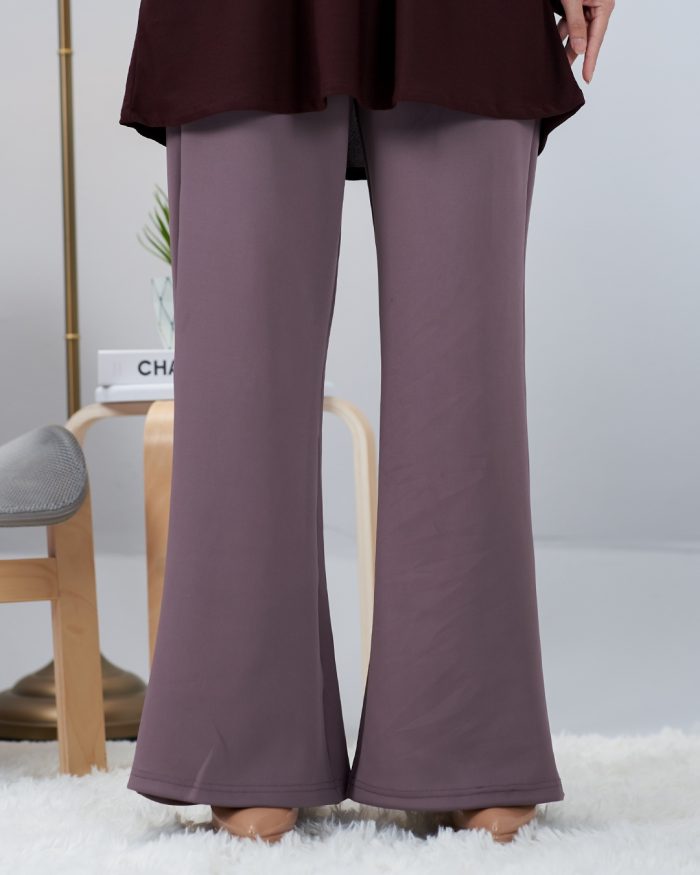 Pants Bootcut Lisha - Saddle Brown