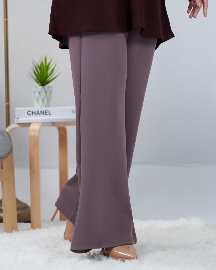 Pants Bootcut Lisha - Saddle Brown - Image 2