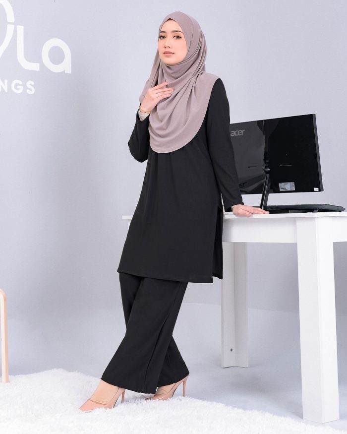 Suit Lubna - Black - Image 3