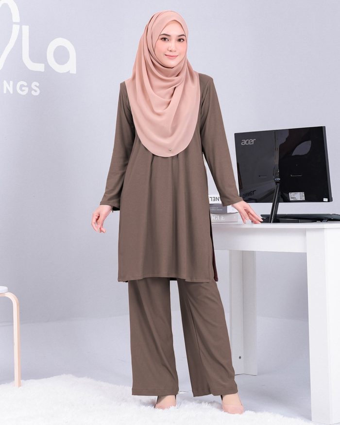 Suit Lubna - Cedar Brown