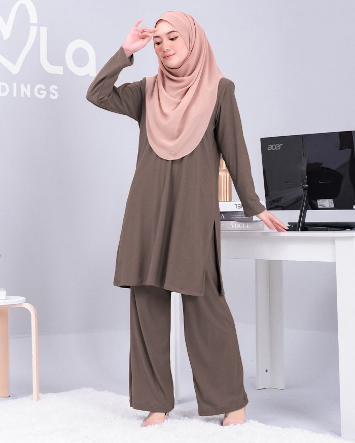 Suit Lubna - Cedar Brown - Image 3