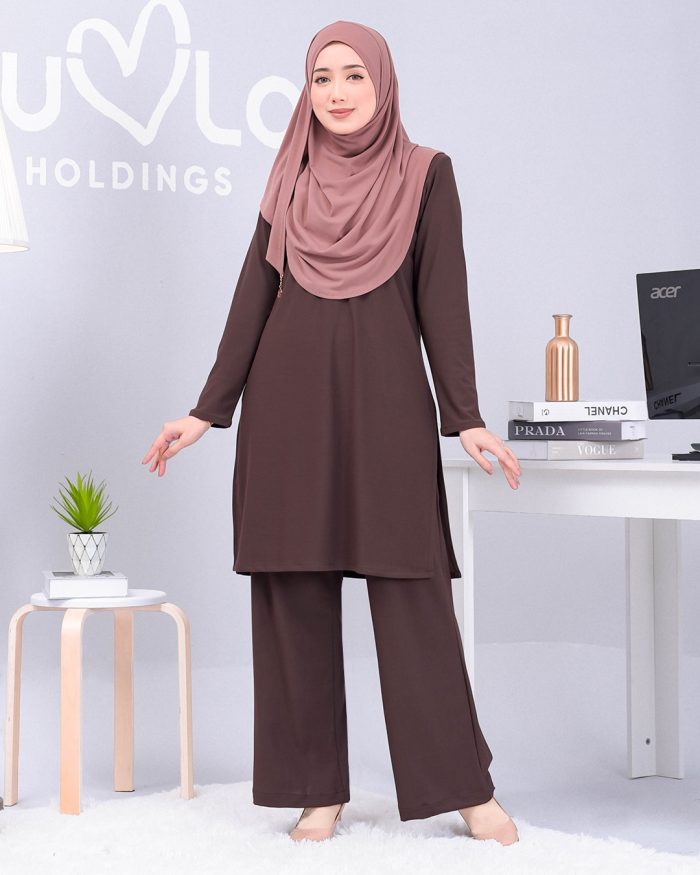 Suit Lubna - Dark Chocolate - Image 3