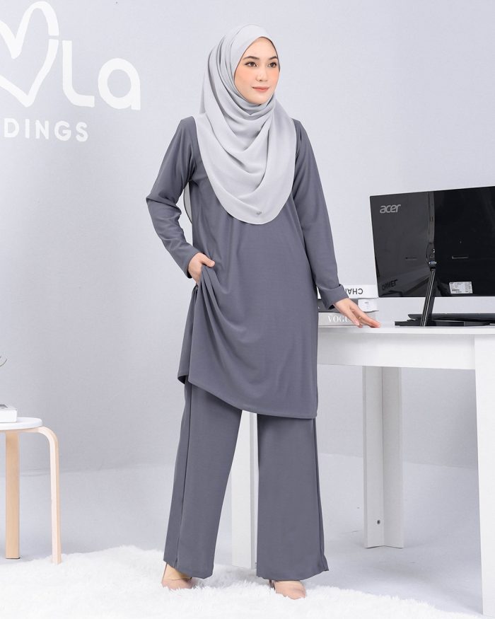 Suit Lubna - Grey