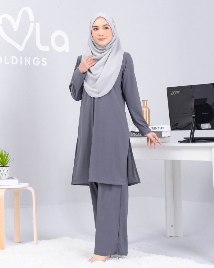 Suit Lubna - Grey - Image 2