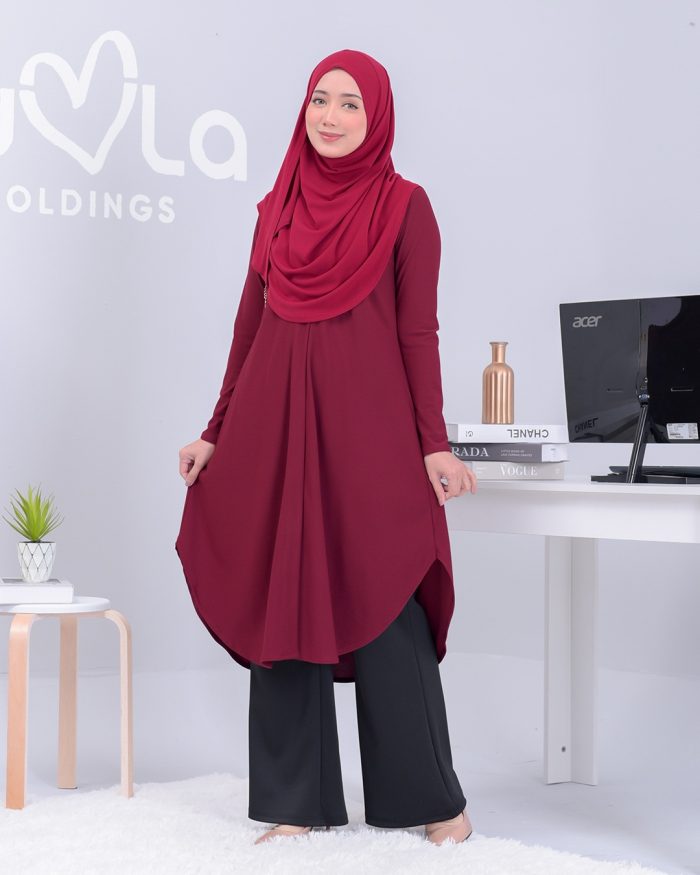 Tunic Lea 2.0 - Scarlet Red