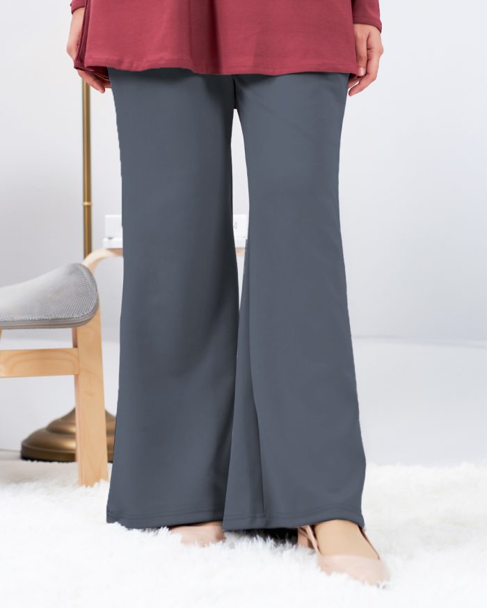 Pants Bootcut Lisha - Pebble Grey - Image 2