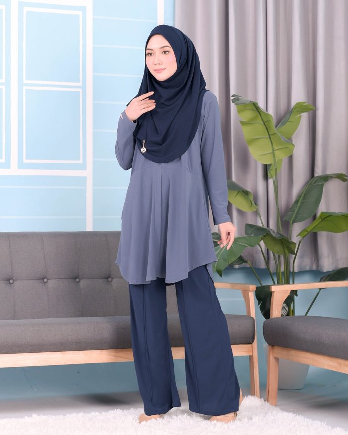 Blouse Laisa - Pebble Grey - Image 2