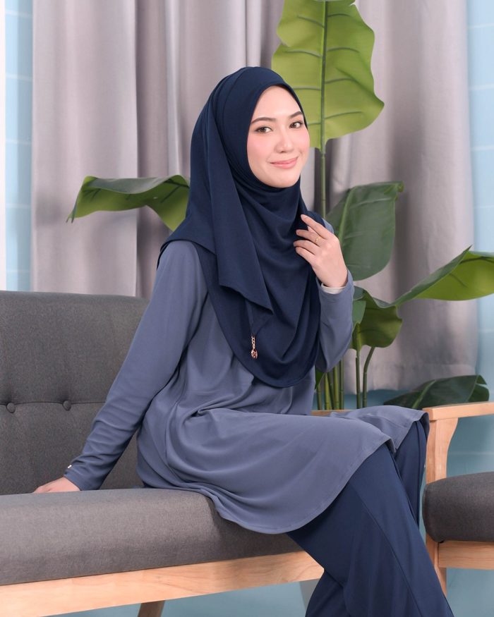 Blouse Laisa - Pebble Grey - Image 3