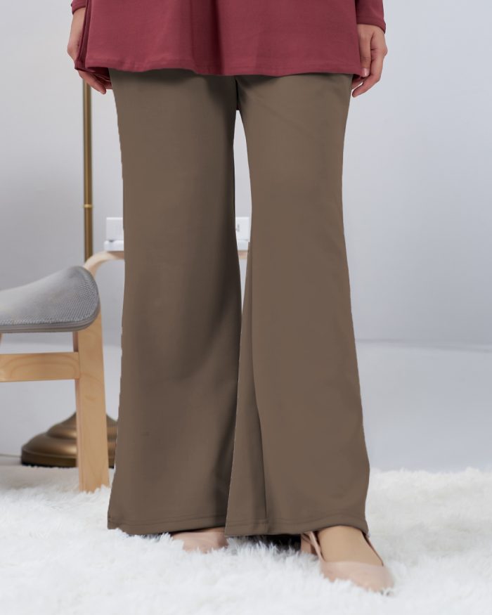 Pants Bootcut Lisha - Coco Brown - Image 2