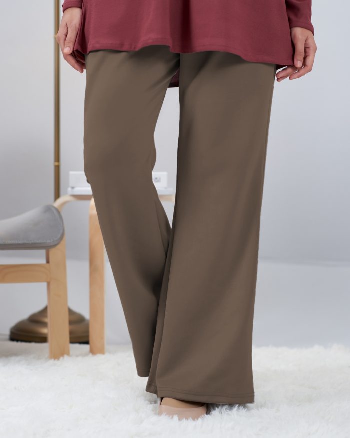 Pants Bootcut Lisha - Coco Brown