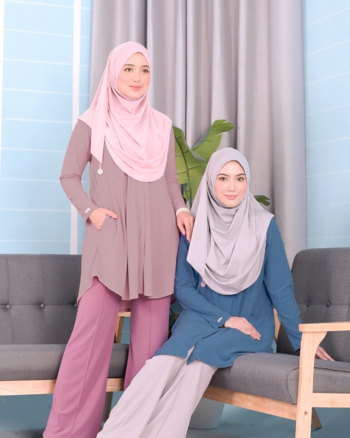 Blouse Laisa - Light Mauve - Image 6