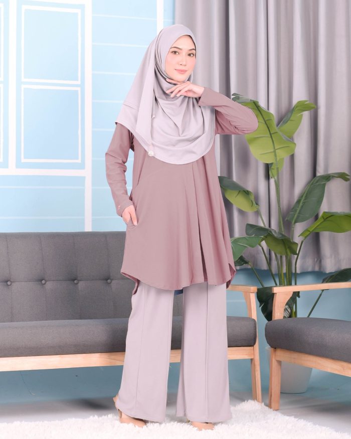 Blouse Laisa - Light Mauve - Image 2
