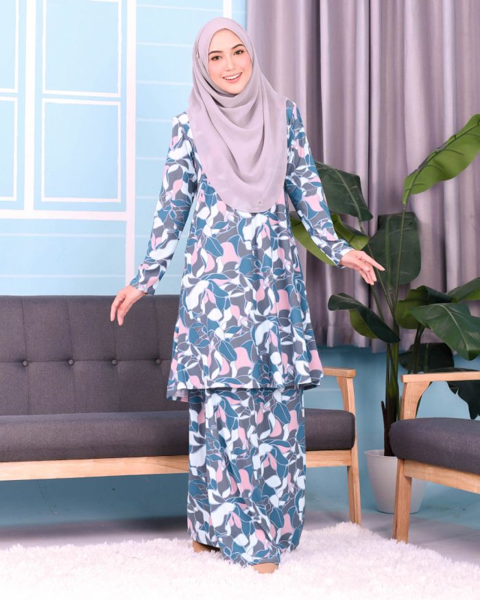 Kurung Lara - Capri Grey