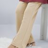 Pants Bootcut Lisha - Latte Nude - Image 3
