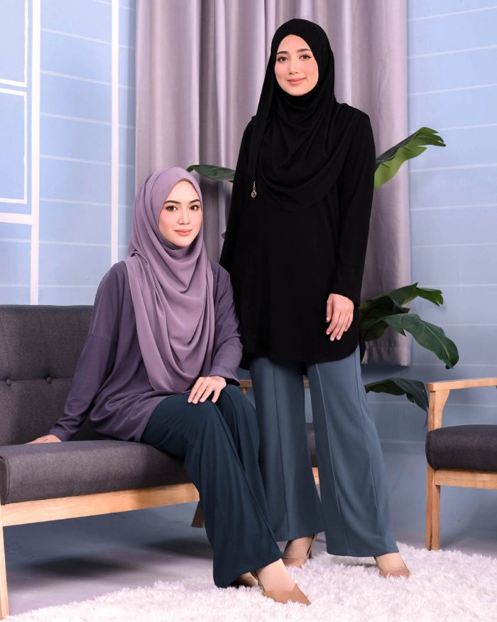Pants Lenia - Pebble Blue - Image 4