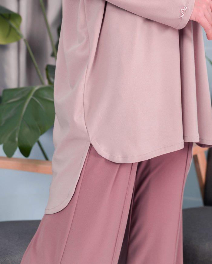 Pants Lenia - Light Mauve - Image 3