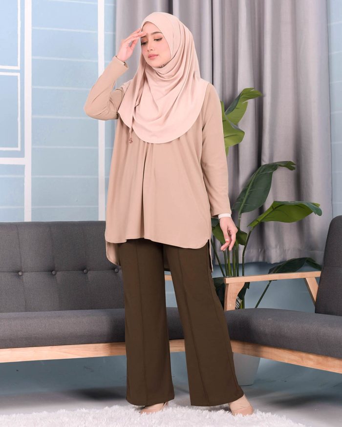 Pants Lenia - Mocha Brown - Image 4