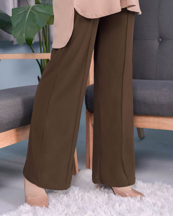 Pants Lenia - Mocha Brown - Image 2