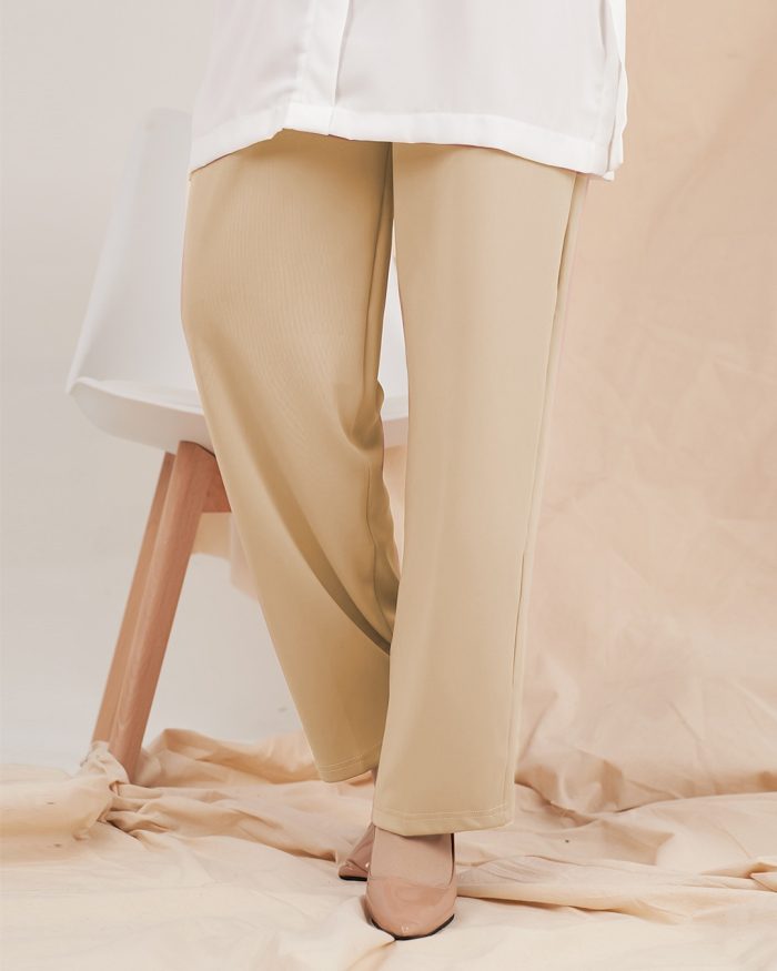 Pants Louise - Latte Nude - Image 4
