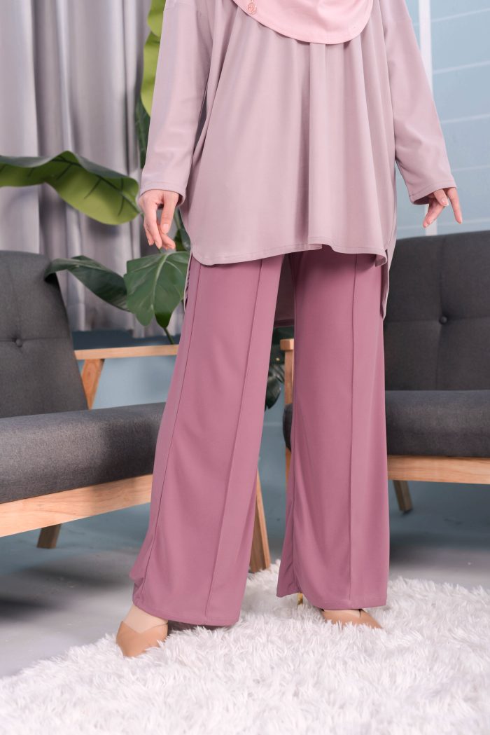 Pants Lenia - Light Mauve - Image 2