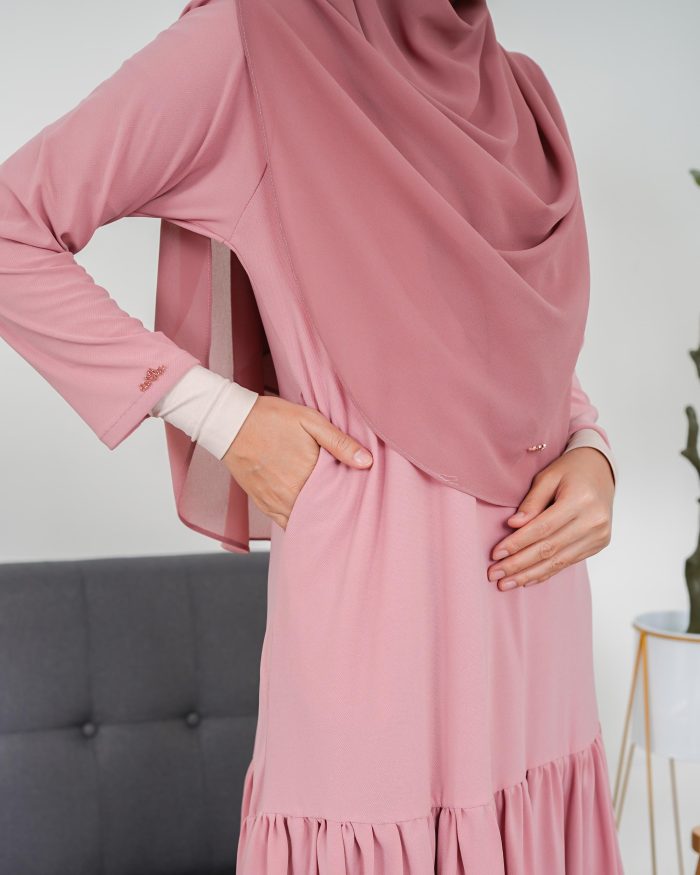 Tunic Ruffle Lendra - Salmon Pinkish - Image 4