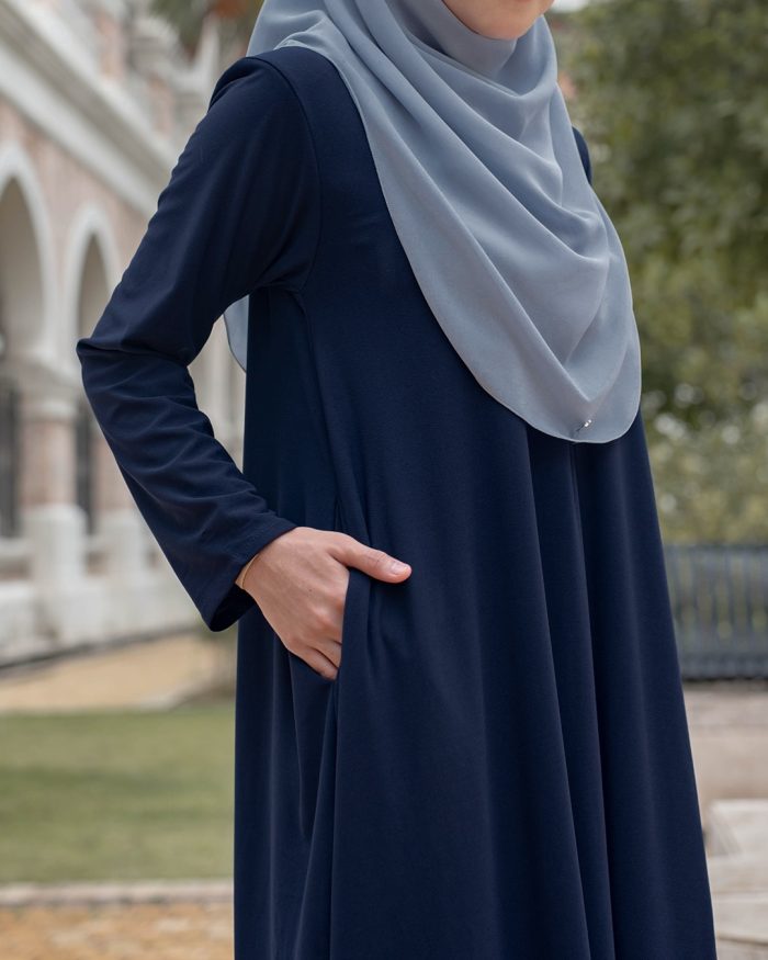 Kaftan Lena 2.0 - Navy Blue - Image 4