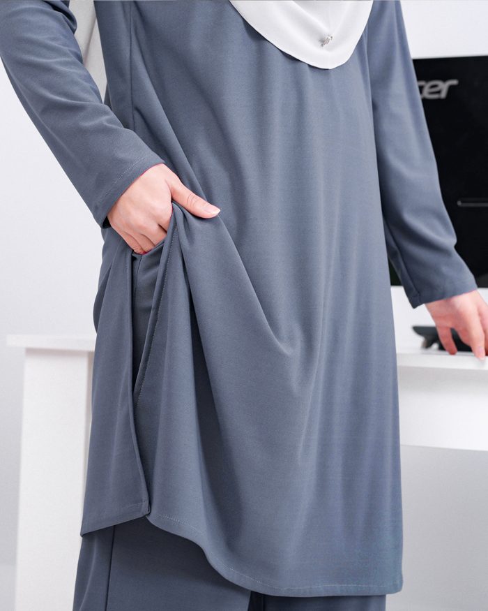 Suit Lubna 2.0 - Pebble Blue - Image 3