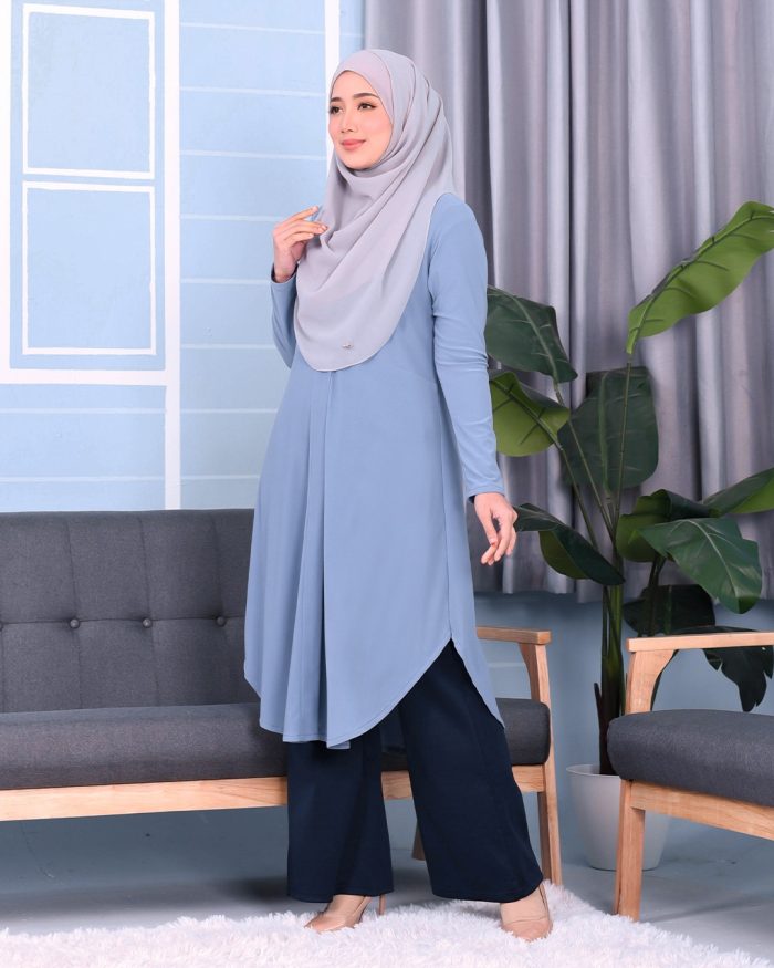 Tunic Lea 3.0 - Cyan Blue - Image 6