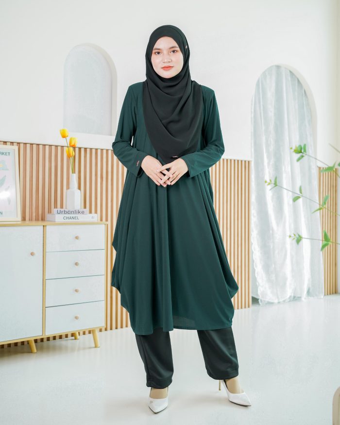 Tunic Lovisa - Emerald Green - Image 3