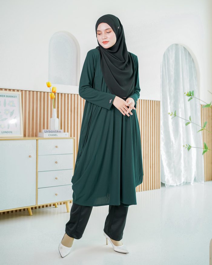 Tunic Lovisa - Emerald Green - Image 2