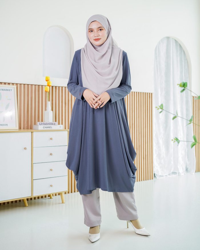 Tunic Lovisa - Pebble Blue - Image 3