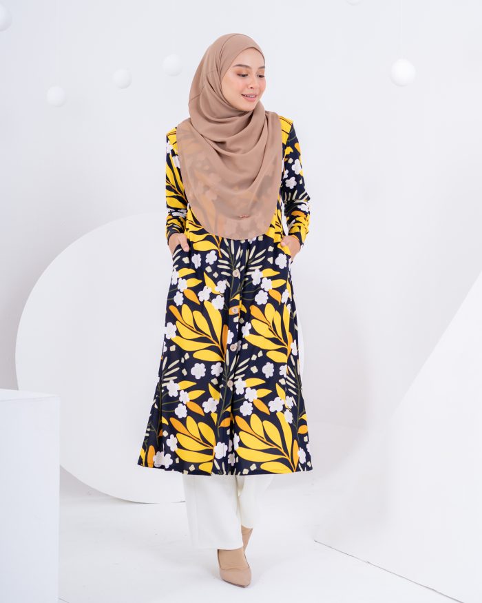 Medi Dress Lorna Printed - Nightingale