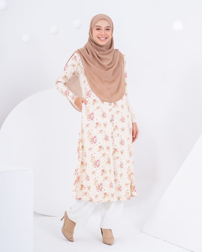 Medi Dress Lorna Printed - Vintage Oleander - Image 2