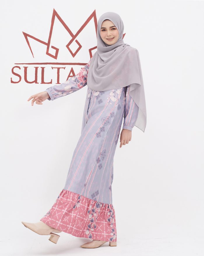 Dress Saida - Periwinkle Purple - Image 2