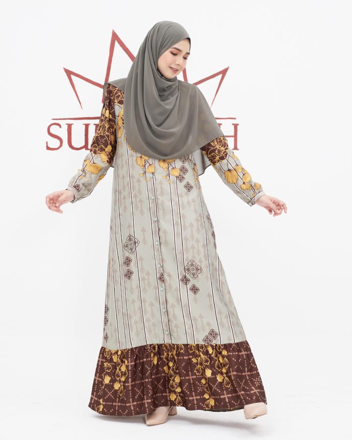 Dress Saida - Sage Green