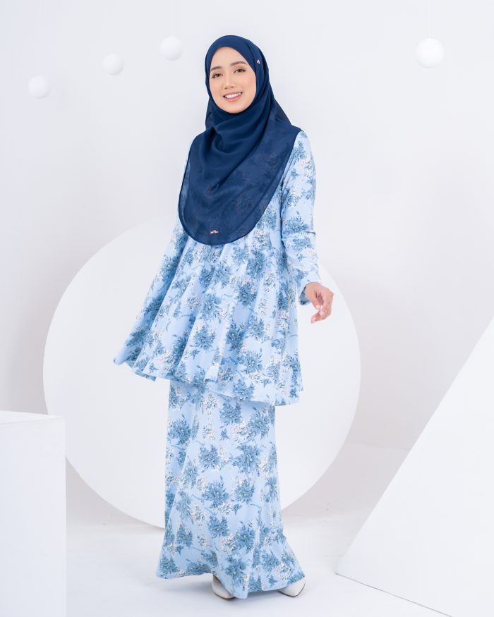 Baju Kurung Barbie Laciana - Aqua Kate