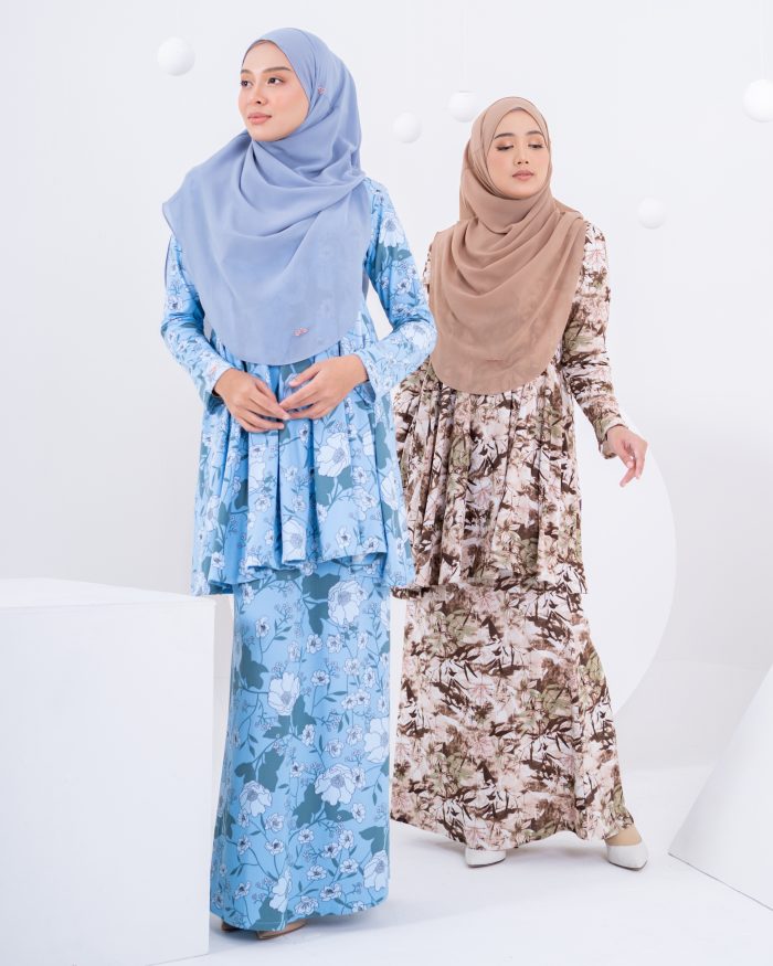 Baju Kurung Barbie Laciana - Melani Blush - Image 5